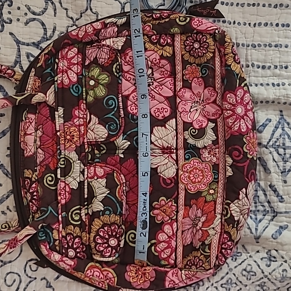 Vera Bradley Mod Floral Shoulder Hand Bag Purse - Picture 6 of 10